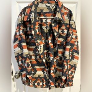 Western/Aztec Shacket